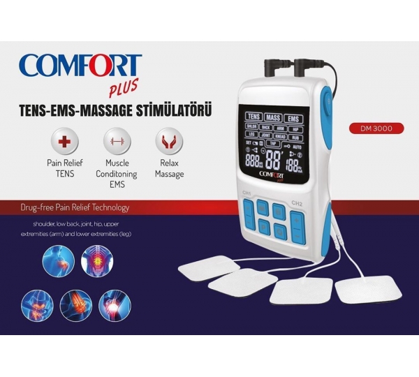 Comfort Plus DM 3000 Portatif Dijital Masaj Aleti